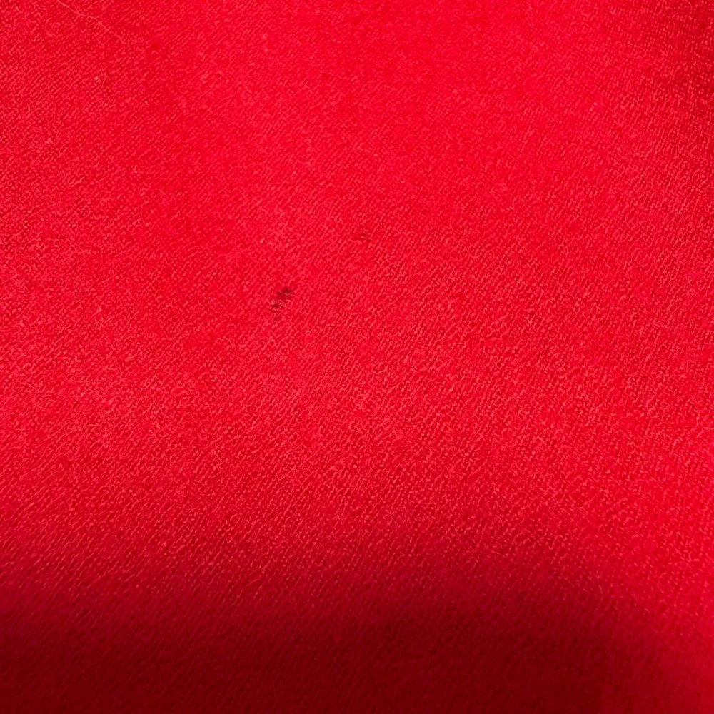Preppy Classic Talbots Red 99% Wool A-Line Skirt Size 6 Knee Length